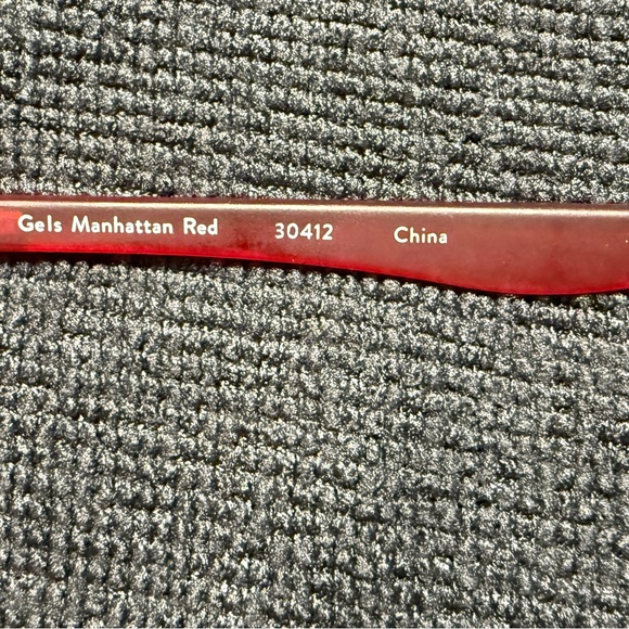 Scojo New York Gels Manhattan Reading Glasses 1.25 MATTE RED - Picture 4 of 9